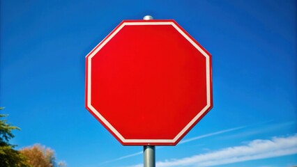 red no-sign rendering for stop, prohibition, etc, stop, prohibition, forbiddance, warning, caution, restricted