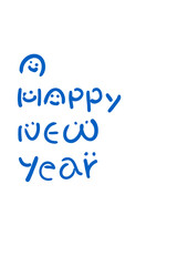 A happy new year!素材