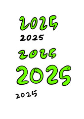 A happy new year!2025素材