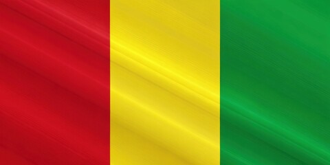 Fototapeta premium Mali flag background with green, yellow, and red stripes, Mali, flag, background, green, yellow, red, stripes