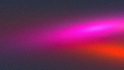 Abstract grainy gradient background purple red retro noise texture banner poster backdrop design. Colorful grainy gradient texture backdrop design