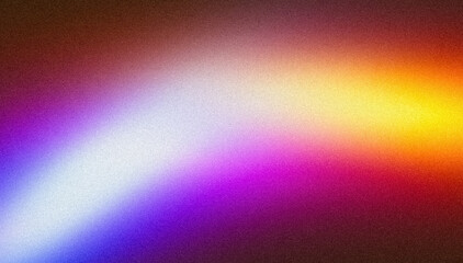 Abstract grainy gradient background blue pink orange retro noise texture banner poster backdrop design. Colorful grainy gradient texture backdrop design