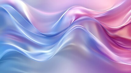 Fototapeta premium Abstract Wavy Background With Pink and Blue Hues