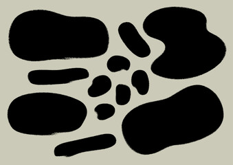 Vintage feel stamp frame, damaged frame, vector