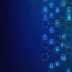 Obraz premium Digital Security and Encryption Concept