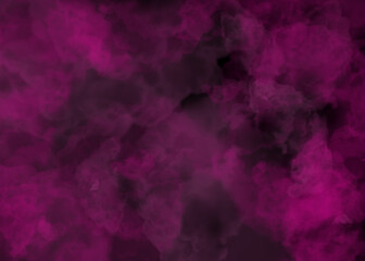 Magenta smoke on black backdrop
