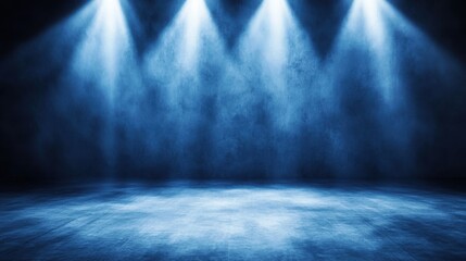 Strobe Effect with Rapidly Flashing Spotlights