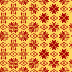 background motif of traditional songket cloth from South Sumatra Indonesia