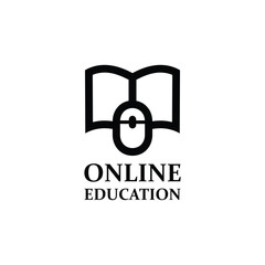logo icon design abstract online education
