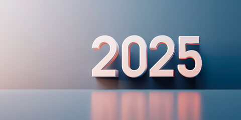 2025 represents future year, symbolizing new beginnings and opportunities. This image captures essence of anticipation and hope for what lies ahead