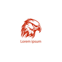 Premium Vector | Black Falcon A Vector Logo Design. Bald eagle with  flag color vector image. Vintage hand drawn of eagle and snake battle vector image.