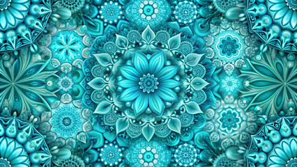 Vibrant cyan and teal colors blending together in abstract patterns , vibrant, cyan, teal, colors, abstract, patterns
