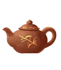 teapot and cup