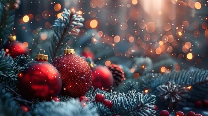 Christmas & New Year Greeting Card Vector Illustrations for Party Invites, Website Banners, & Marketing Materials