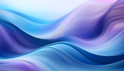 Fototapeta premium wave abstract background with smooth gradient blue