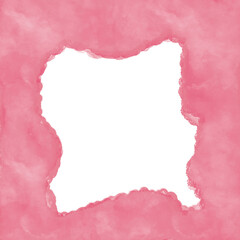Pink Watercolour Frame Backdrop