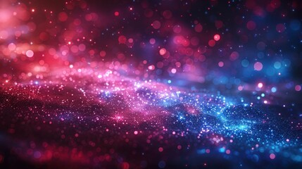 USA Flag Banner with Ample Copy Space for Design