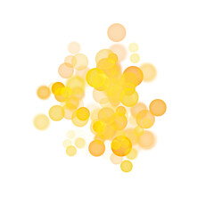 Golden round light particles