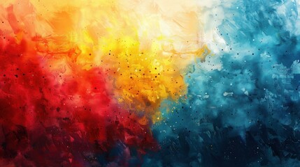 Spain Flag Watercolor Painting with Country Map Shape and Sports Team Concept for National Day Celebrations in October - Vector Design