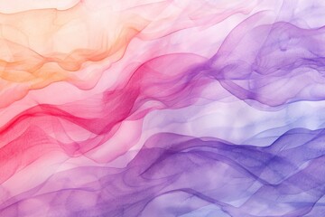 Obraz premium Pastel Elegance, a soothing watercolor illustration featuring soft, blended brush strokes in gentle hues, evoking tranquility and artistic expression in a dreamy landscape.