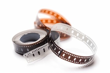 Film strip with empty frames, ideal for showcasing memories or creative projects, designed for easy customization, enhances storytelling and visual expression.