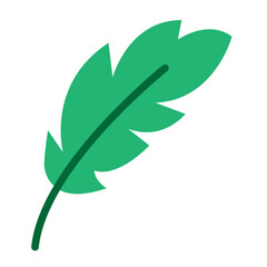 Feathers Vector Flat Icon Design