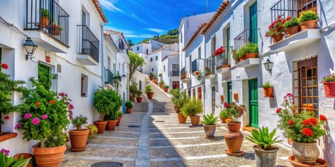 Street in Frigiliana, Pueblo Blanco