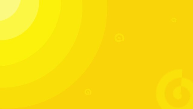 Yellow presentation, 2D background