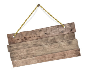 Cadre suspendu en bois de palette