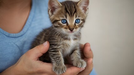 Obraz premium Close up of a cat of Hypnotic Cat Eyes photo wallpaper