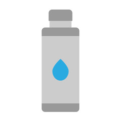 Water Bottle Vector Flat Icon Design