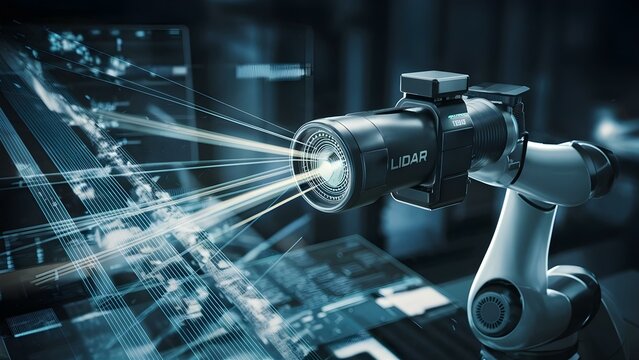 Lidar sensor device lidar machine 