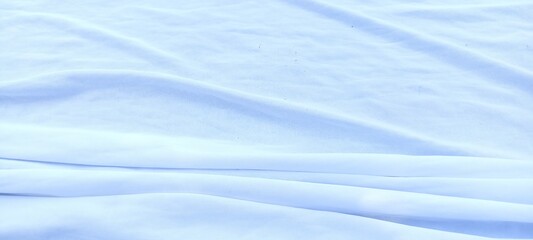 Obraz premium waves on unique white cotton fabric