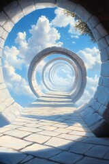 Surrealist Landscape Dreamscapes Unreal Environments Cubism