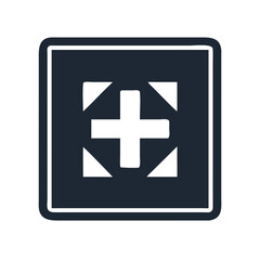 Fototapeta premium Icon of Medical and Health