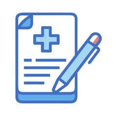 Obraz premium Icon of Medical and Health