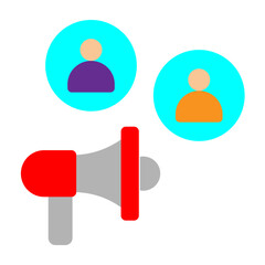 Affiliate Marketing Vector Flat Icon Design