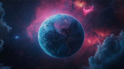 planet template bacground