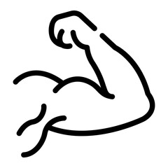 muscle Line Icon