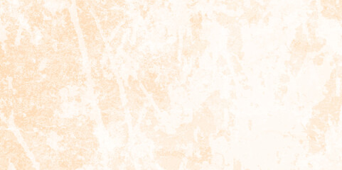 Pattern surface soft polished abstract vintage cracked spray stone rough grunge textures, white and orange watercolor old wall texture background shine bright light and glow template empty space.