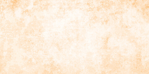 Pattern surface soft polished abstract vintage cracked spray stone rough grunge textures, white and orange watercolor old wall texture background shine bright light and glow template empty space.