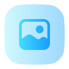 Image icon. image, picture, gallery, photo, album, photography, thumbnail, graphic, wallpaper, interface. Vector icon illustration
