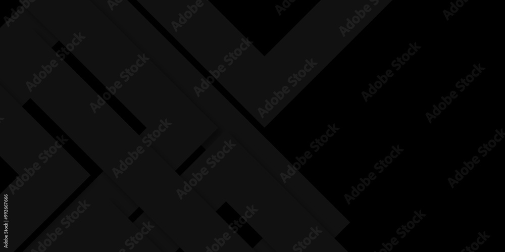 Poster abstract beautiful perfect random gray lines background. abstract gray lines with black background c
