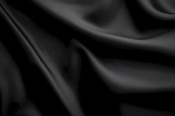 Fototapeta premium Sleek Charcoal Gray Fabric Texture Background