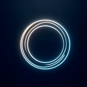 zero shaped logo, 0 icon design, abstract background with circles, creative ideas for designing a 0-shaped logo