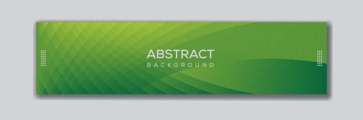 Creative, modern, abstract Technology green gradient colorful LinkedIn cover or banner design for your LinkedIn profile photo
