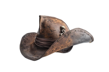 pirate hat isolated against a transparent background