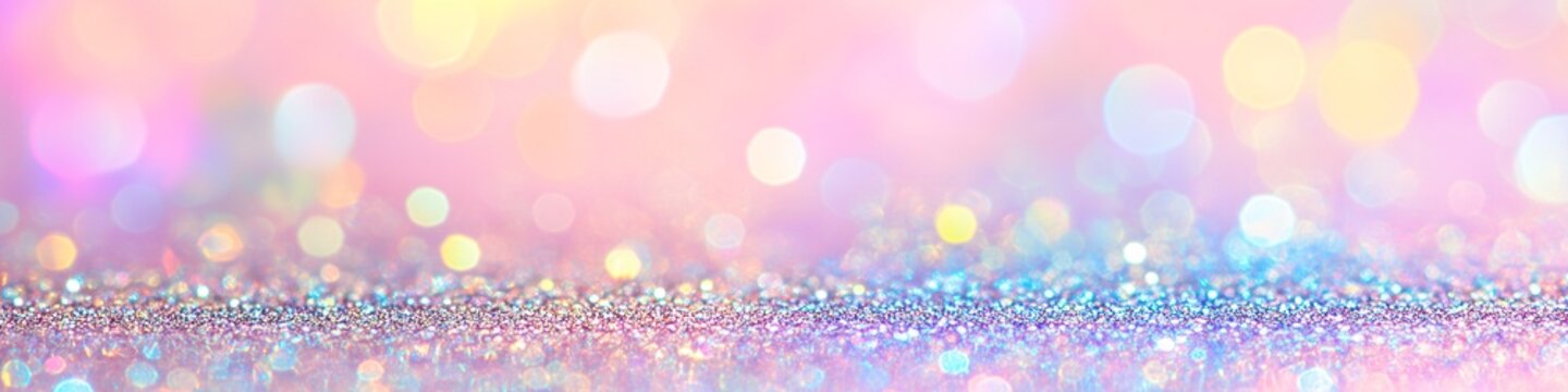 delicate pink purple colorful boken glitter background, for celebration or banner, color glitter with delicate beautiful shimmering, abstract wallpaper	