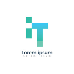 logo IT information technology best logo ever BIT IT and Lock is clear