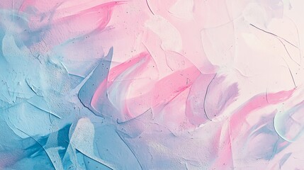 Fototapeta premium Pastel graffiti wall, soft colors and gentle gradients